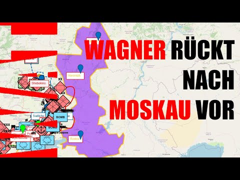 24.06.2023 Second Situation Report Ukraine | Situation in Moscow and Wagnerland