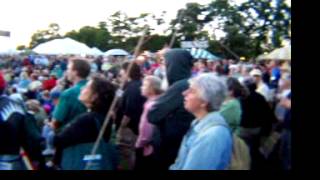 Clearwater Festival 2012 ~ Closng Ceremonies - Pete Seeger & David Amram "Amazing Grace"