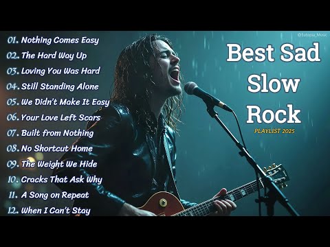 BEST EMOTIONAL SLOW ROCK PLAYLIST 2025 💔🔥 | NOTHING COMES EASY