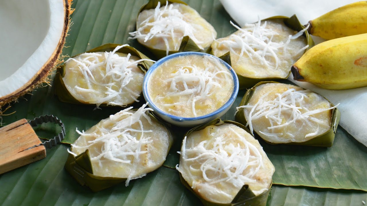 Khanom Kluay Thai Dessert