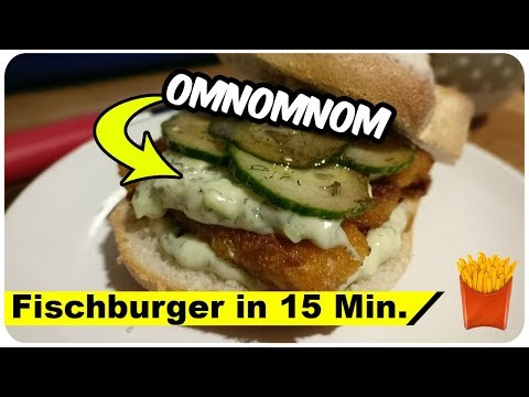[Rezept] Lecker Fischburger mit Remoulade | Pommes Män