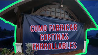 Cortina enrrollable | Fabricar cortinas o persianas roller paso a paso!