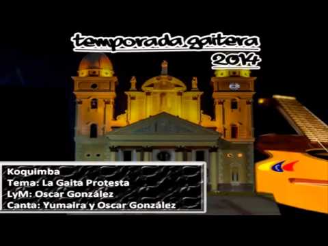 Gaita del Año 2014 y sus Escoltas