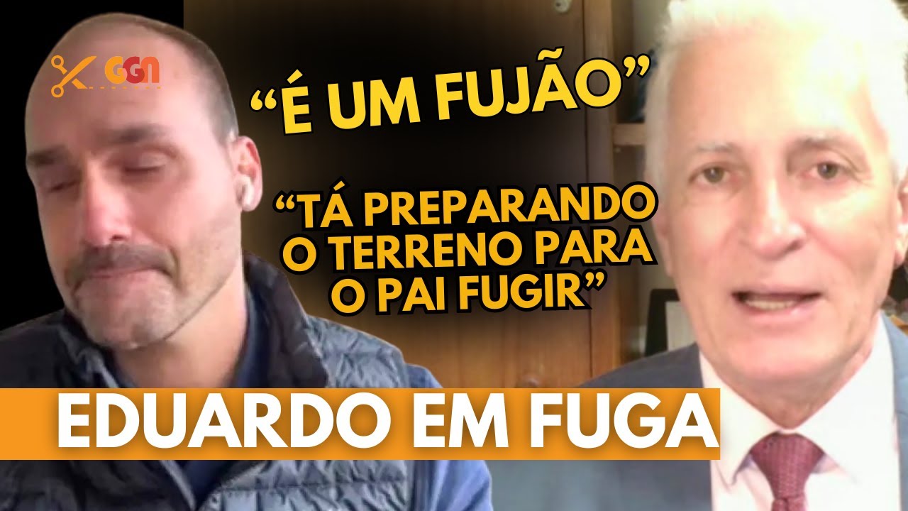 FUGA DE EDUARDO: "ALÉM DA FALTA DE CORAGEM, TEM DOIS OUTROS MOTIVOS..." | ROGÉRIO CORREIA