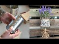 DIY Tin Can Pocket Planter Prep
