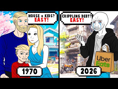 Why We Are Living Life in Hard Mode (We Are Cooked) | Wojak Stories