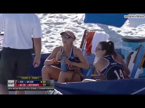 #3 Pepperdine vs #2 USC Court 4 Pair 4 (NCAA Beach Volleyball Team Championships) (May 6th 2016)