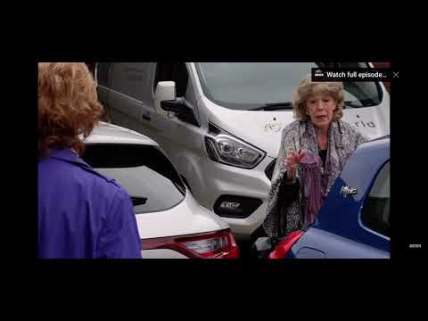 Audrey crashes into Rita’s car