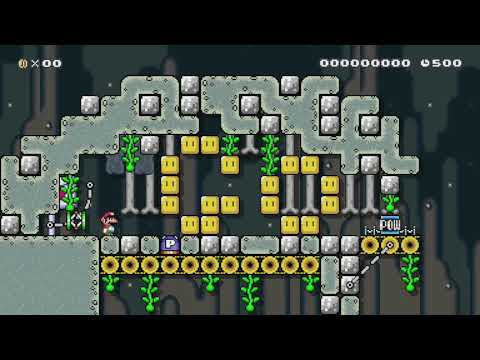Run Run Temple. (Act 1) by [CH]☆Επzо - SUPER MARIO MAKER - NO COMMENTARY 1bi