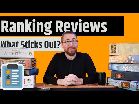 Ranking The Last 30 Reviews - Ankh, Hadrian's Wall, Moonrakers & More!!