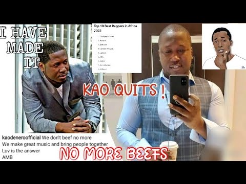 No More Beefs | Kao Denero Gives up | This is what Happened #amaraep