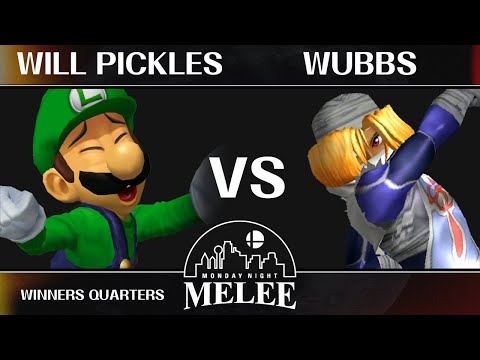 MNM 381 - Winners Quarters - Will Pickles (Luigi) VS Wubbs (Sheik) - SSBM Melee