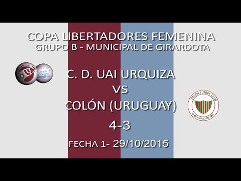 Resumen Copa Libertadores Femenina: UAI Urquiza 4 - Colón 3