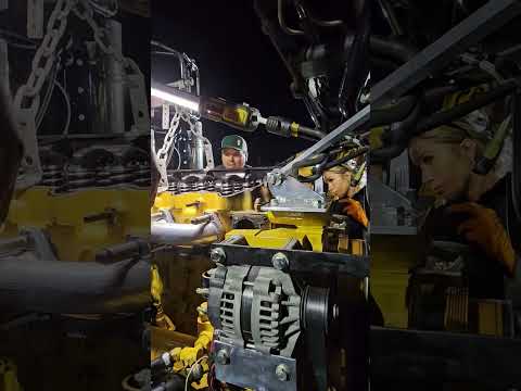 broken Head Gasket getting it fixed on thr fly 4 hrs till next deag race #truckthis