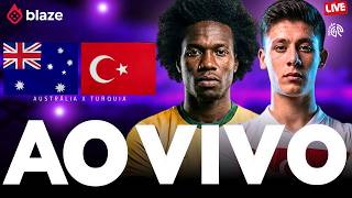 🔴 AUSTRÁLIA X TURQUIA AO VIVO | LIVE - REACT DE JOGO AO VIVO DA COPA