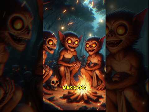 Los chaneques - Leyenda mexicana #cuentos #mitos #criaturas #feedshorts
