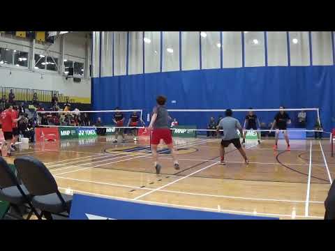 MD-Brian Yang & Peter Briggs (ENG) Vs Andrew DongWon CHOI & Irfan FADHILAH-Jan 2020 Toronto Open