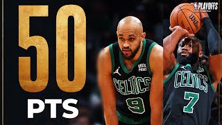 Derrick White - Jaylen Brown - Boston Celtics - Miami Heat