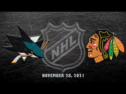 NHL Sharks vs Blackhawks | Nov.28, 2021