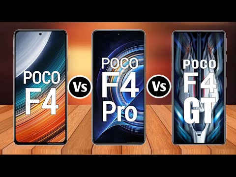 Poco F4 Vs Poco F4 Pro Vs Poco F4 GT