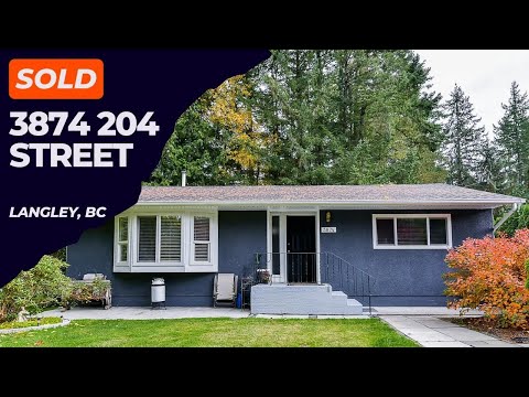 Just Listed in Brookswood Langley BC Rancher on .24 acre lot