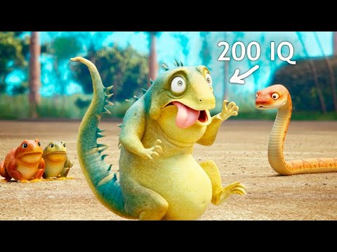 Izbačen je napolje. Nisu znali da je on najpametniji gušter na svetu sa IQ-om genija!