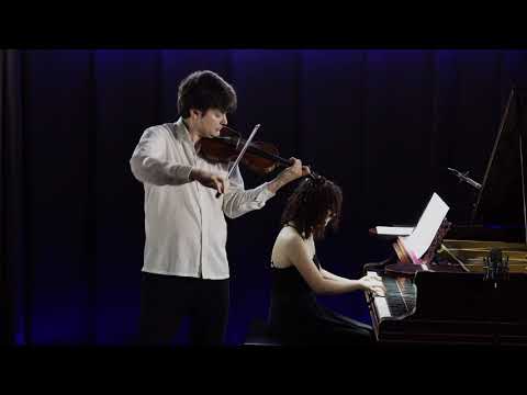 Petr Lundstrem plays Mozart violin concerto No.4 (1st movement)