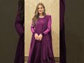 Purple Colour Dress Design For Girls