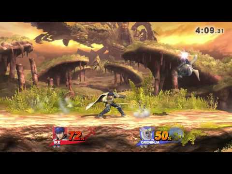 Smash 4 ConvictedBattler(Ike) Vs Venia(Greninja)