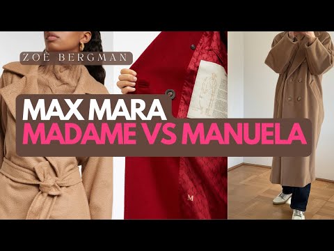 Madame 101801 versus Manuela: Which Max Mara Icon Coat Should You Buy?