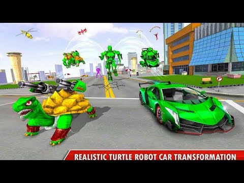 Turtle Robot Animals Rescue Robot Game Transform
