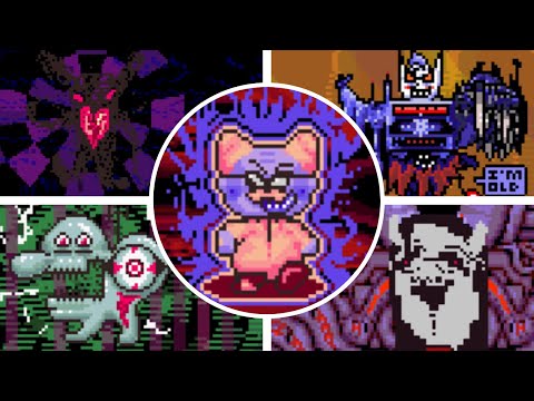EarthBound Halloween Hack - All Bosses & Ending