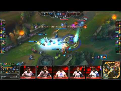 H2K vs UOL  -Highlights and Sounds of the Game  - EUW LCS 3rd Place