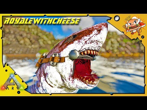 Megalodon Taming! Dolphin Fails And Otter Food - Ark: Survival Evolved [Cluster E12]