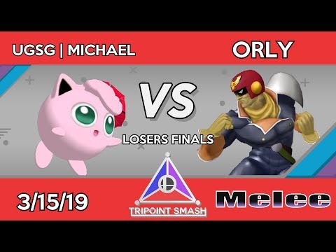 Tripoint Smash 52 - Losers Finals - UGSG | Michael (Jigglypuff) Vs. ORLY (Captain Falcon)