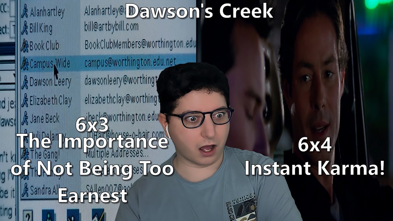 Dawson's Creek 6x3 & 6x4 Reaction | First Time Watching