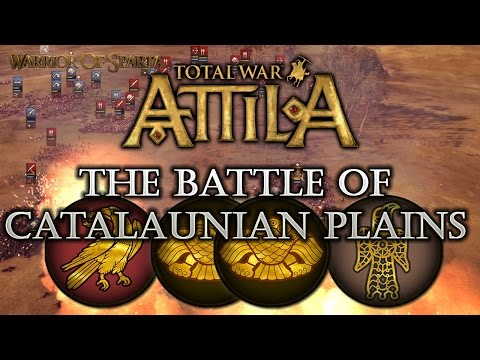 Total War: Attila - Gameplay ~ The Historical Battle of Catalaunian Plains
