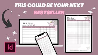 Organize Your Expenses: Adobe InDesign Bill Tracker Tutorial