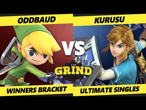 The Grind 130 Online Winners Round 2 - OddBaud (Toon Link) Vs. Kurusu (Link, Joker) Smash Ultimate