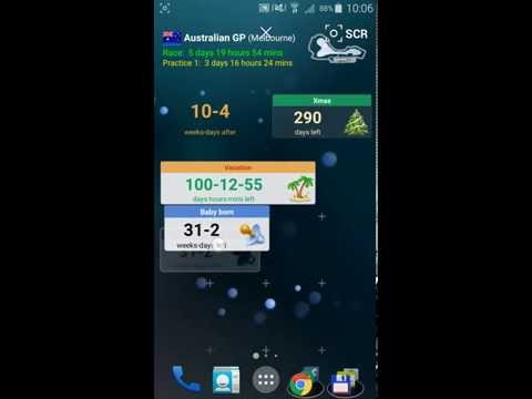 Event Countdown Widget Video