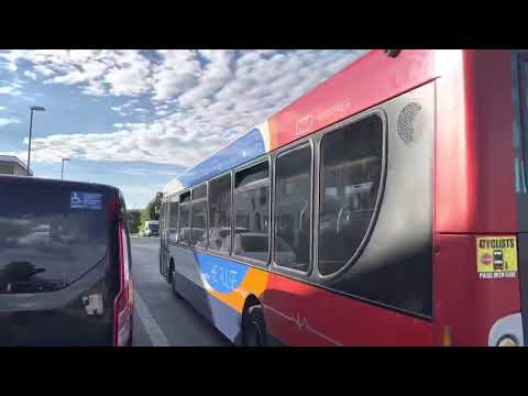 STAGECOACH BUS ROUTE PULSE ARRIVING INTO COKEHAM ROAD