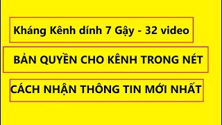 Kháng chuyển tiếp 7 gậy bản quyền  = 32 video bị đập gậy bản quyền cho sếp giàu
