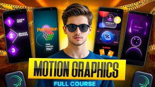 Motion Graphics Full Course Part 03🔥 Motion Graphics Alight Motion Tutorial