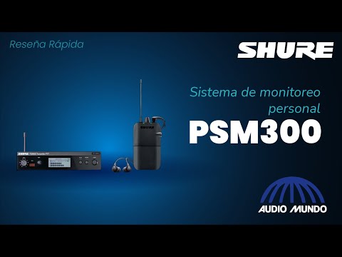 Shure P3TR112GR PSM300 Wireless Shure P3TR112GR PSM300 Wireless In-Ear Monitoring System with SE112 Earphones 2025 - BLACK image 3