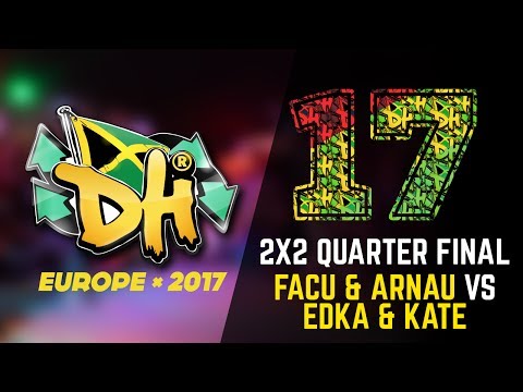 DHI EUROPE 2017 - 2VS2 1/4 FINAL - FACU & ARNAU (WIN) VS EDKA & KATE