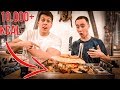 Wir essen den größten Burger in Österreich! Der Lauch verkackt..