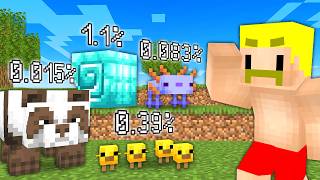 1時間で集めろ！激レア選手権【2026】【マイクラ】