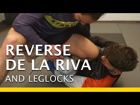 Leglocks from reverse de la Riva