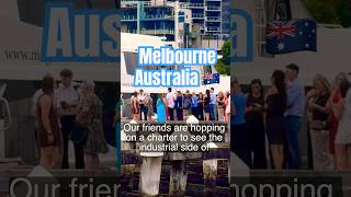 Melbourne Cruise 🚢 #aussielife #melbourne #victoriaharbour  #travelvlog #saturdayvibes