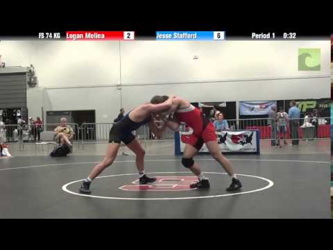 Mens FS FS 74 KG - Logan Molina vs. Jesse Stafford